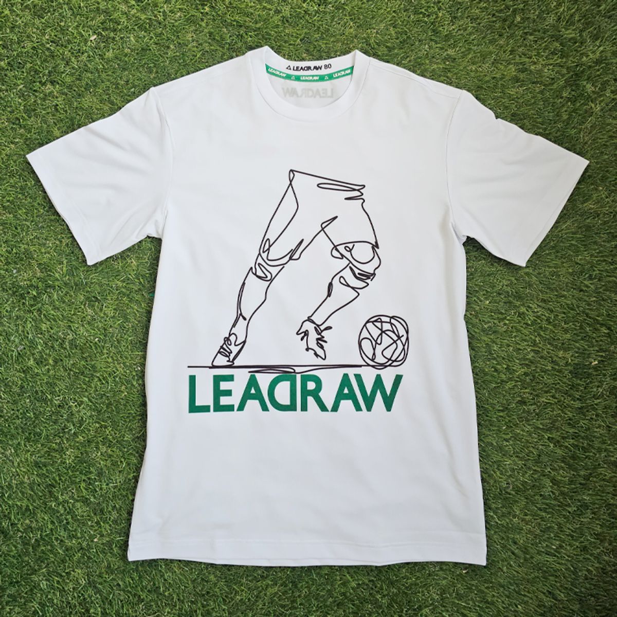 리드로(LEADRAW) Kids Triunfo Dribble T-shrts_White