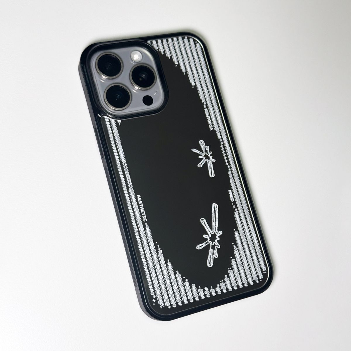 메모리즈바운더리(MEMORIESBOUNDARY) NTA Bound Life_ASCII CORE_001 Bumper Mirror Phone Case (MagSafe)