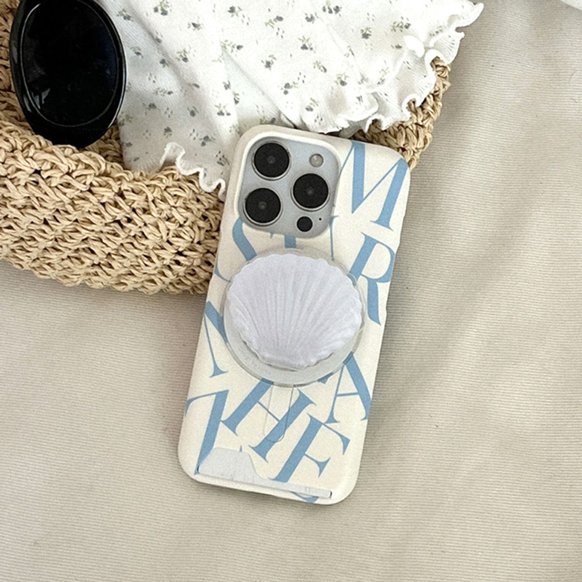 메이드모먼(MADEMOMENT) summer lettering 디자인 [맥세이프 카드수납 폰케이스]