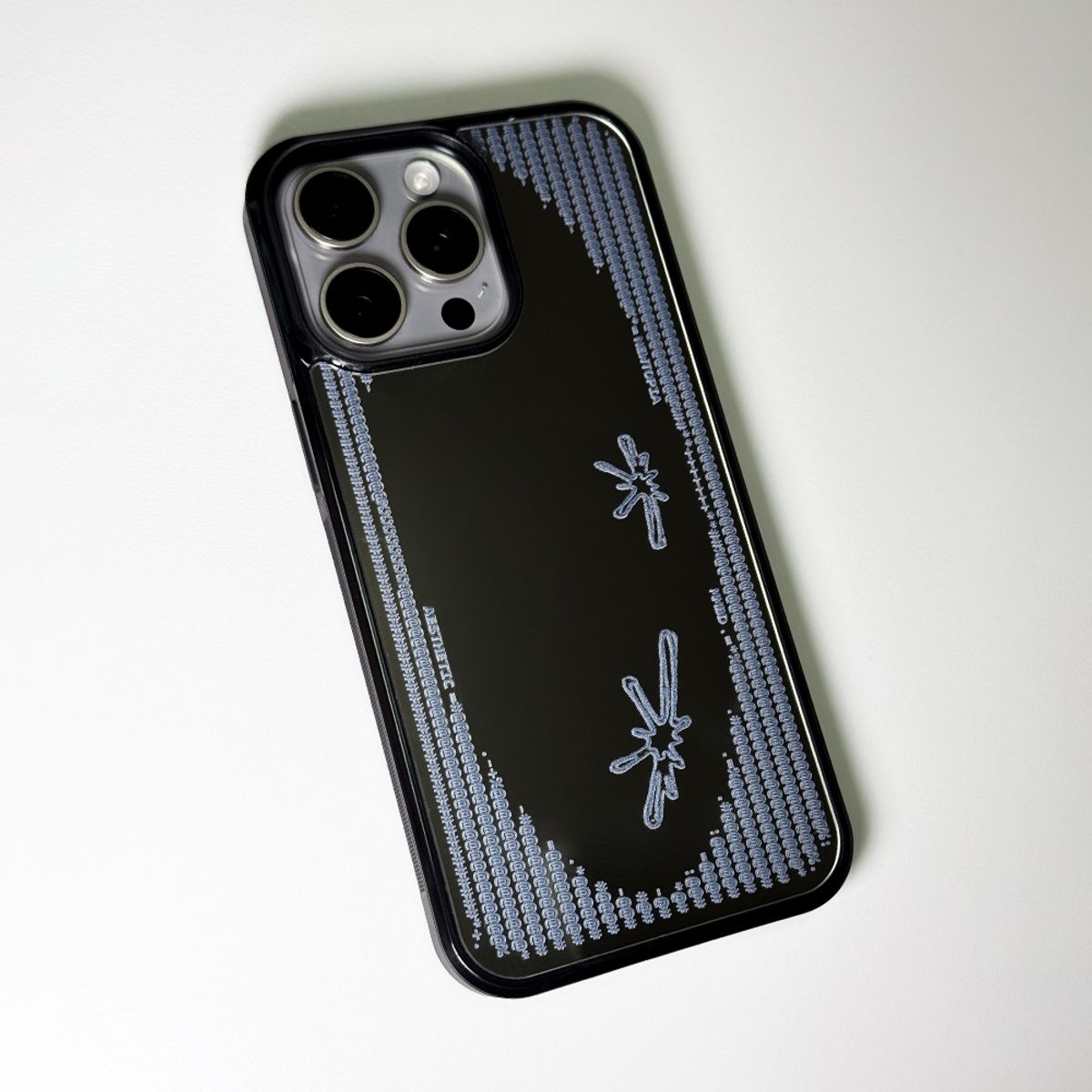 메모리즈바운더리(MEMORIESBOUNDARY) NTA Bound Life_ASCII CORE_002 Bumper Mirror Phone Case (MagSafe)