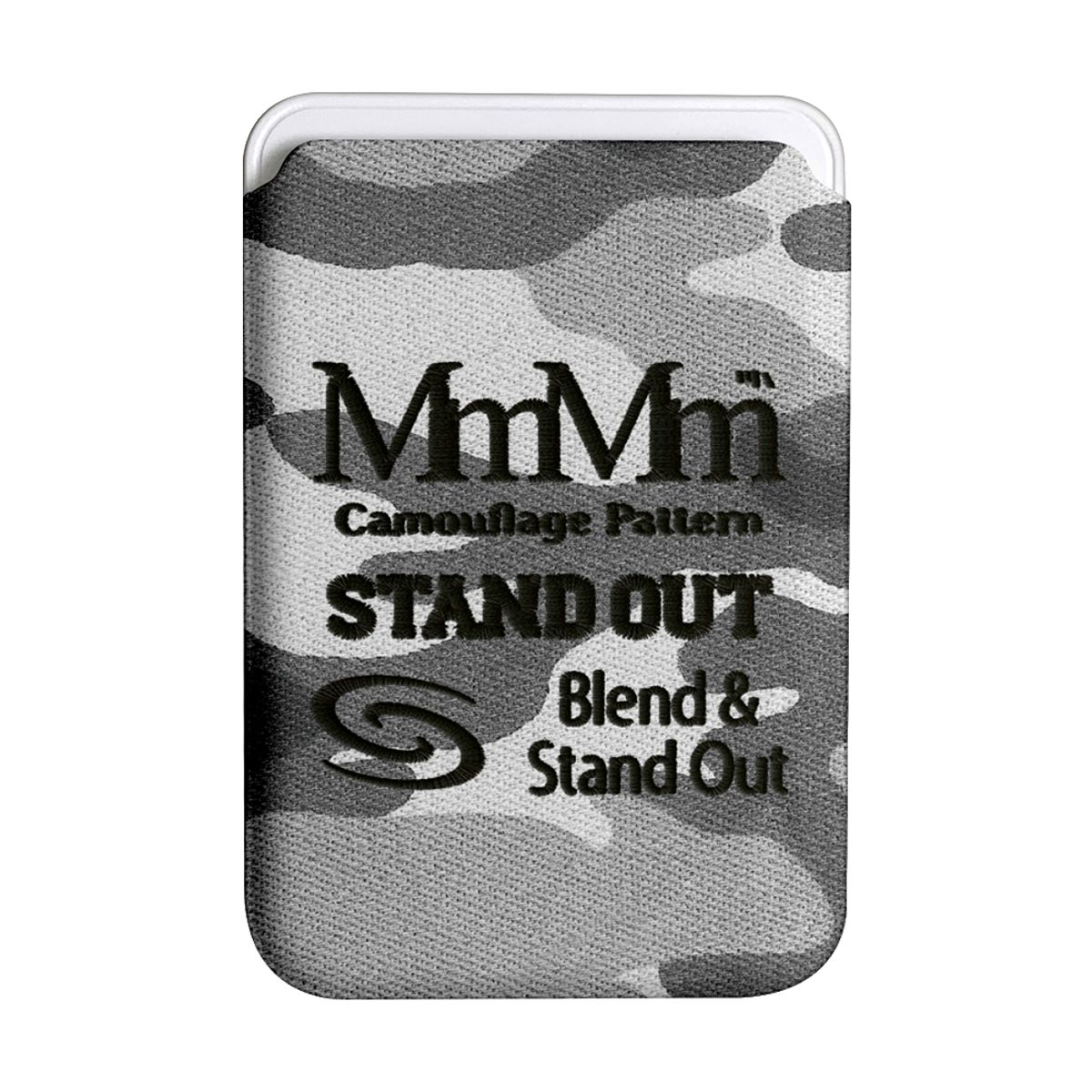 미니스웨어(MINI'S WARE) Camo Magsafe Hard Card Wallet_White