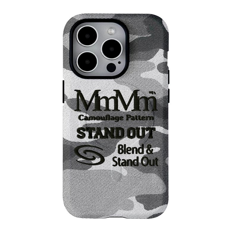 [무신사 단독] Camo Magsafe Armour Case_White