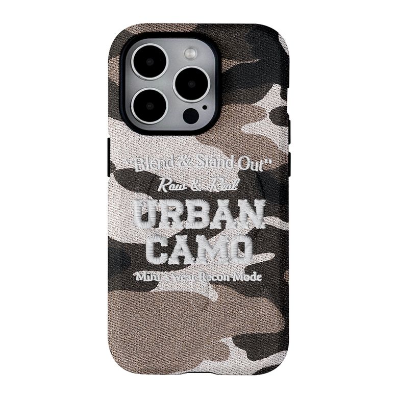 [무신사 단독] Camo Magsafe Armour Case_Brown