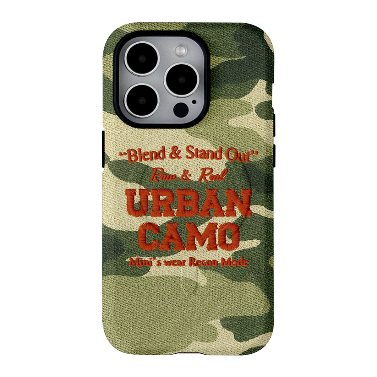 미니스웨어(MINI'S WARE) Camo Magsafe Armour Case_Green