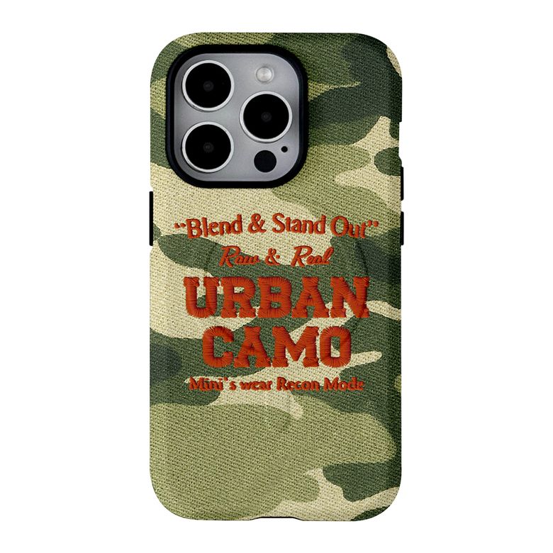[무신사 단독] Camo Magsafe Armour Case_Green