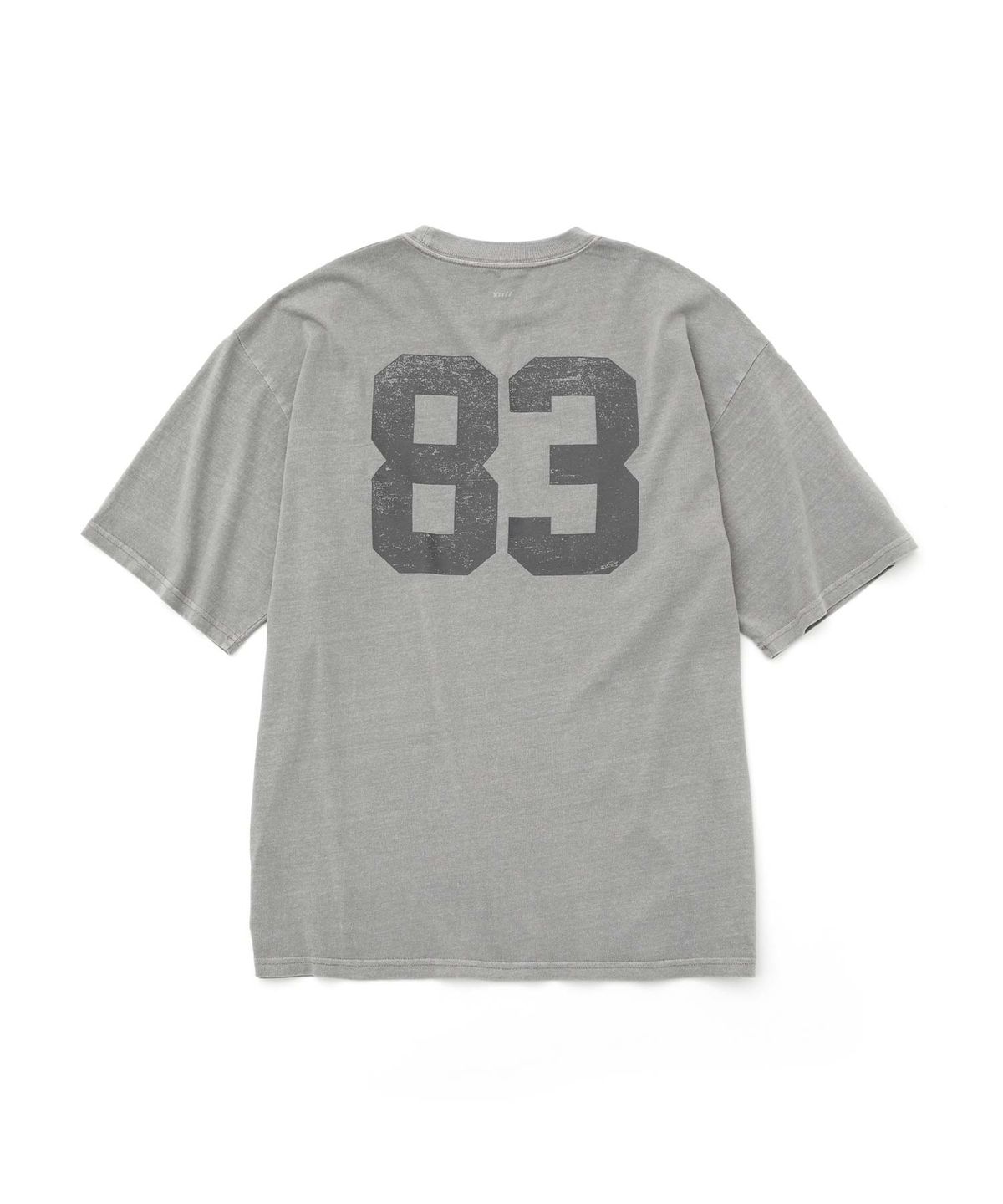 더블유엠씨(WMC) 카운트83 피그먼트 티셔츠_GREY