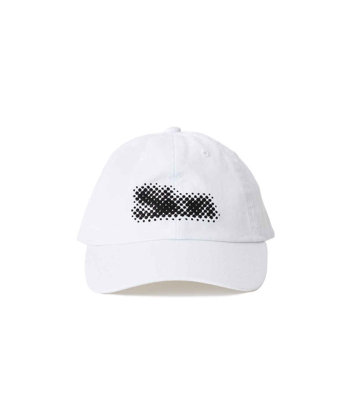 슬론(SLON) 클래식 로고 도트톤 캡 (화이트)