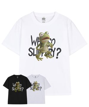 와이 쏘 슬리퍼리 프로그 반팔 티셔츠 (3color)