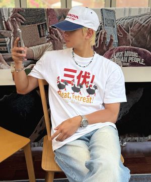 쓰리 치킨 데이즈 인 섬머 반팔 티셔츠 (3color)