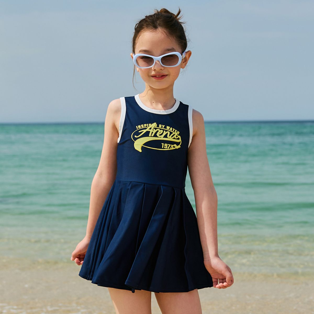 아레나 키즈(ARENA KIDS) 서클 아동 원피스 세트 A5BG1GS06DNV