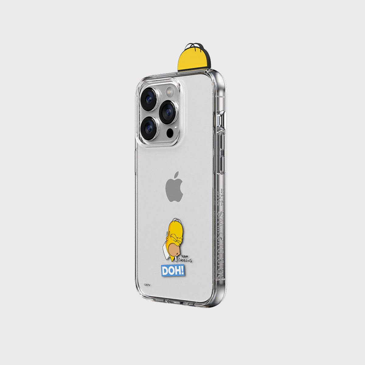 에스엘비에스(SLBS) 호머 심슨 스몰페이스 태그 케이스 for iPhone Series