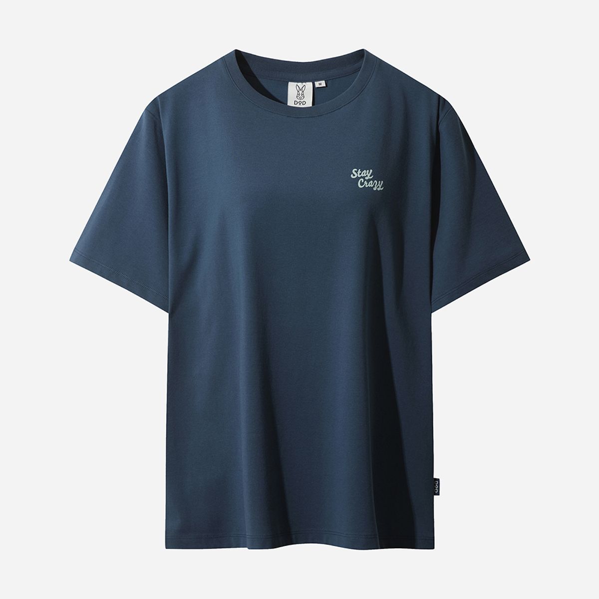 디오디(DOD) 스파이스업 빈티지 그래픽 반팔 티셔츠 여자(NAVY)