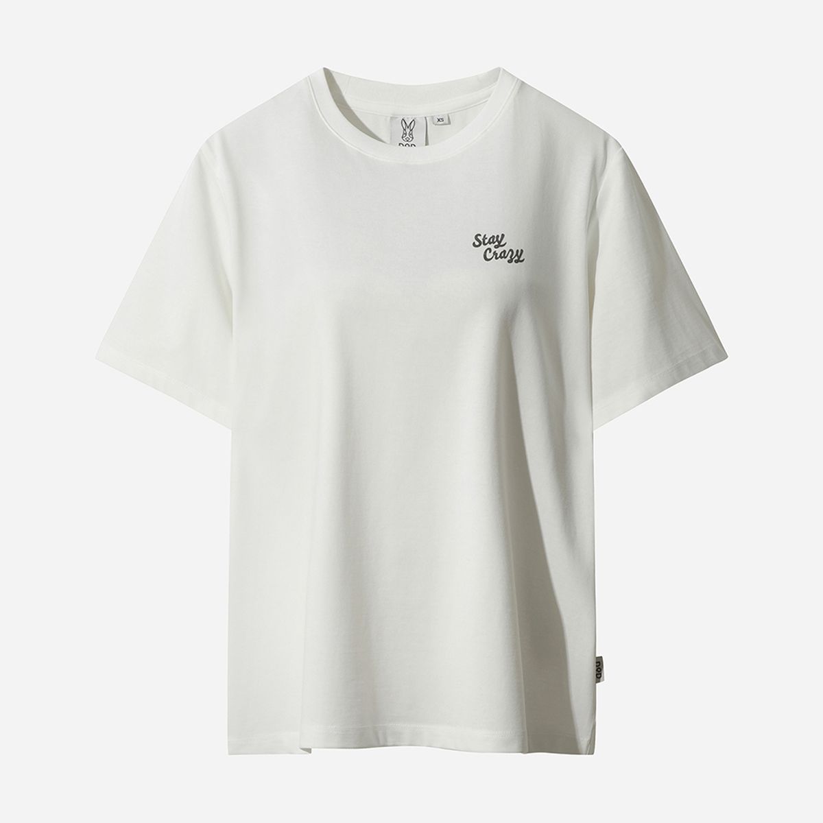 디오디(DOD) 스파이스업 빈티지 그래픽 반팔 티셔츠 여자(OFF WHITE 2)