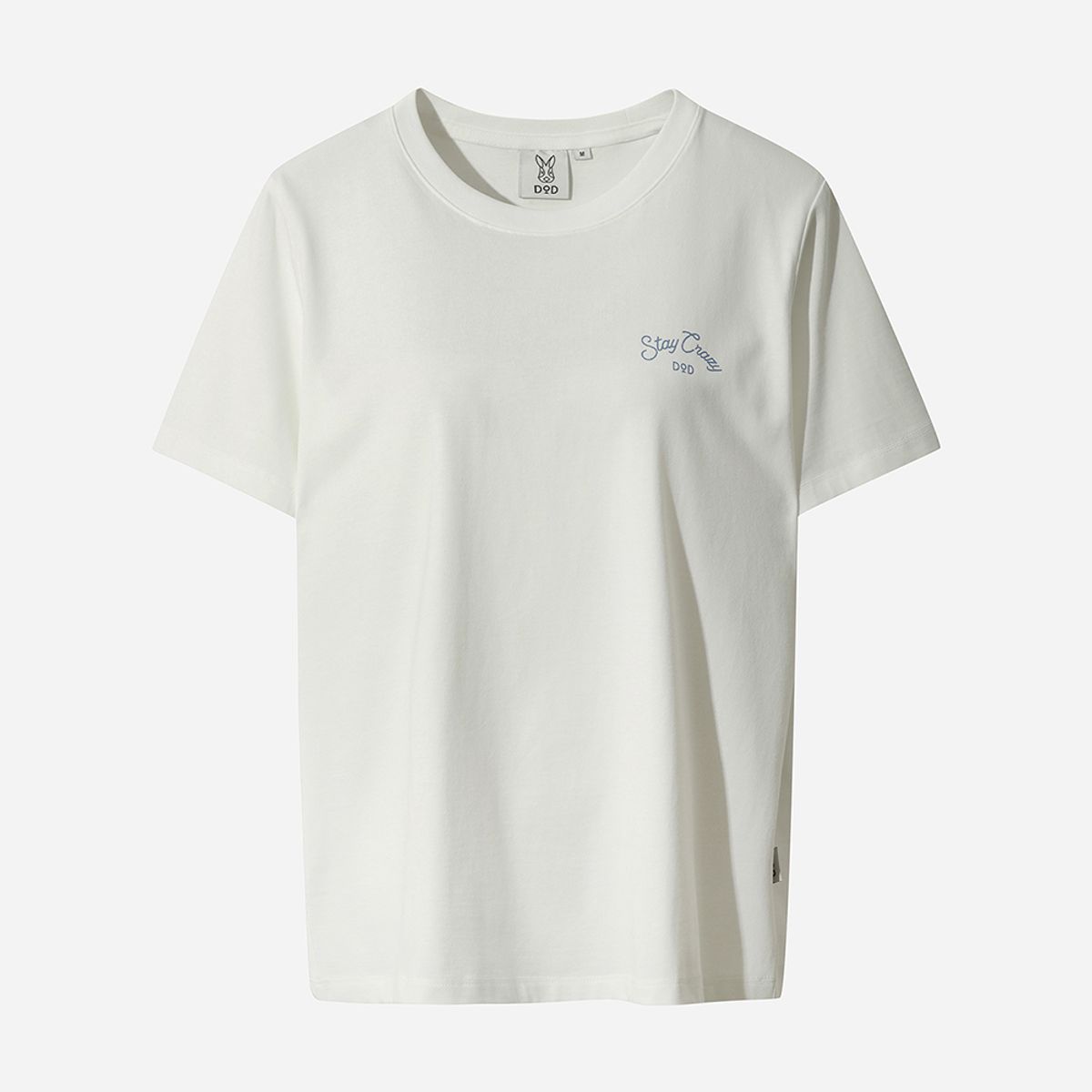 디오디(DOD) 스파이스업 라운드그래픽 반팔 티셔츠 여자(OFF WHITE 2)