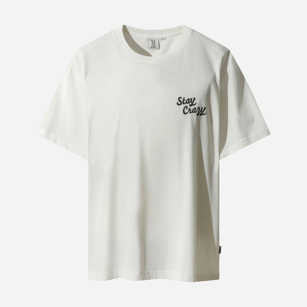 디오디(DOD) 스파이스업 빈티지 그래픽 반팔 티셔츠 남자(OFF WHITE 2)
