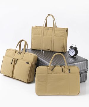 윈드 아코디언 투포켓 태블릿 15인치 노트북 브리프 케이스 경량 가방 2color