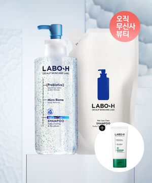 [증정] 두피강화클리닉 쿨링&노세범 샴푸 (본품+리필) 400ml 2입 기획