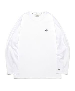 베이직 긴팔 티셔츠 화이트