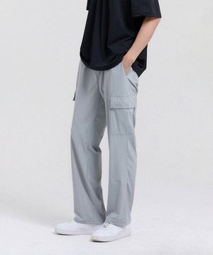 쿨링 세미 와이드 카고 팬츠 (Sky)