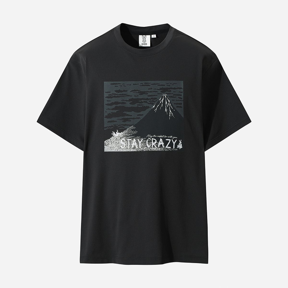 디오디(DOD) 에이드 마운틴 그래픽 반팔 티셔츠 남자(BLACK)