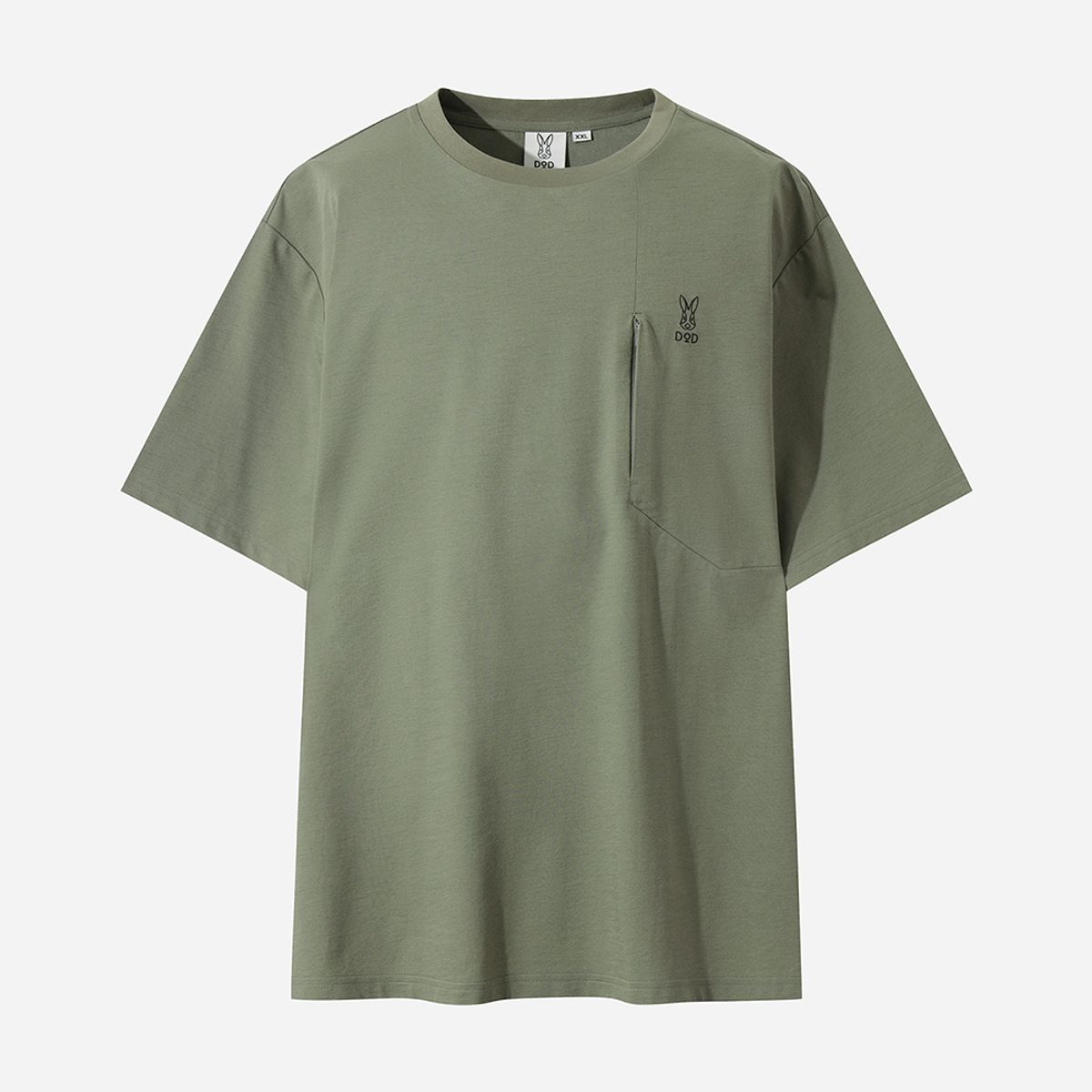 디오디(DOD) 다이브쿨 포켓 반팔 티셔츠 남자(L.CHARCOAL GREY)