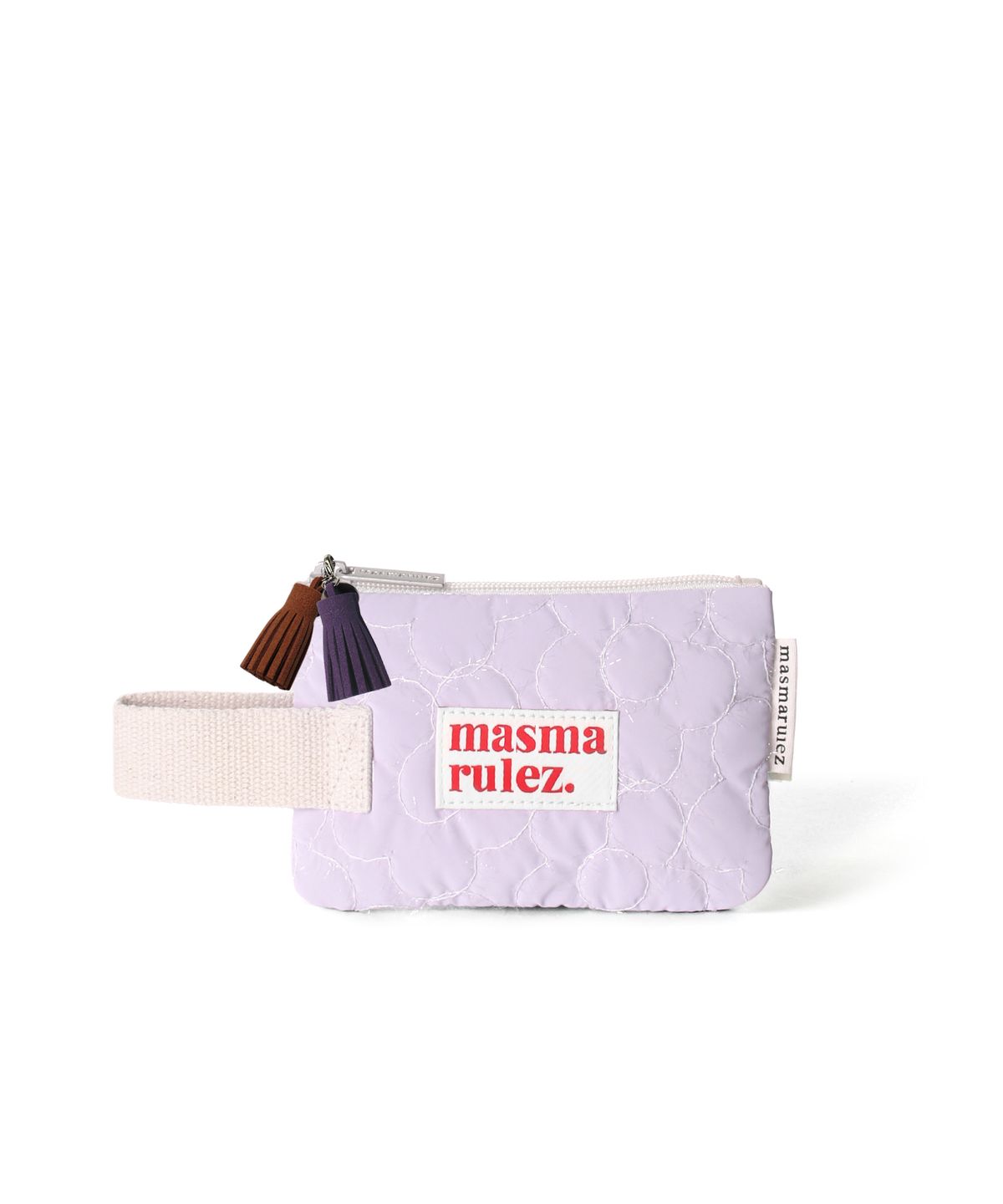 마스마룰즈(MASMARULEZ) Mini strap pouch_Shiny flower Lavender