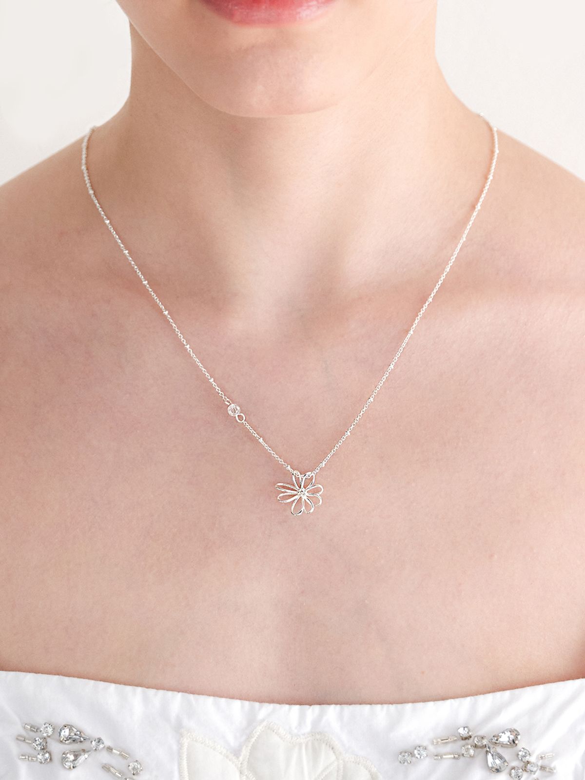 오블라(OVLA) SUN FLOWER NECKLACE_2COLOR JN044