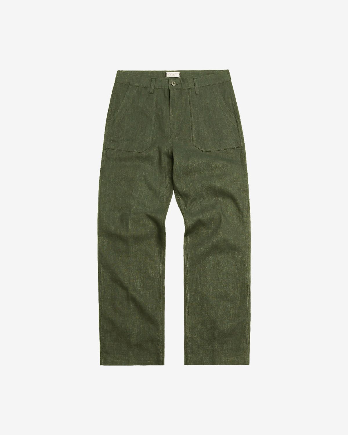 솔티(SORTIE) Utility Linen Fatigue Pants (Khaki)
