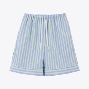 스트라이프 라이트블루 반바지_라이트블루
