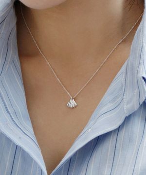 925실버 조개 펜던트 은목걸이