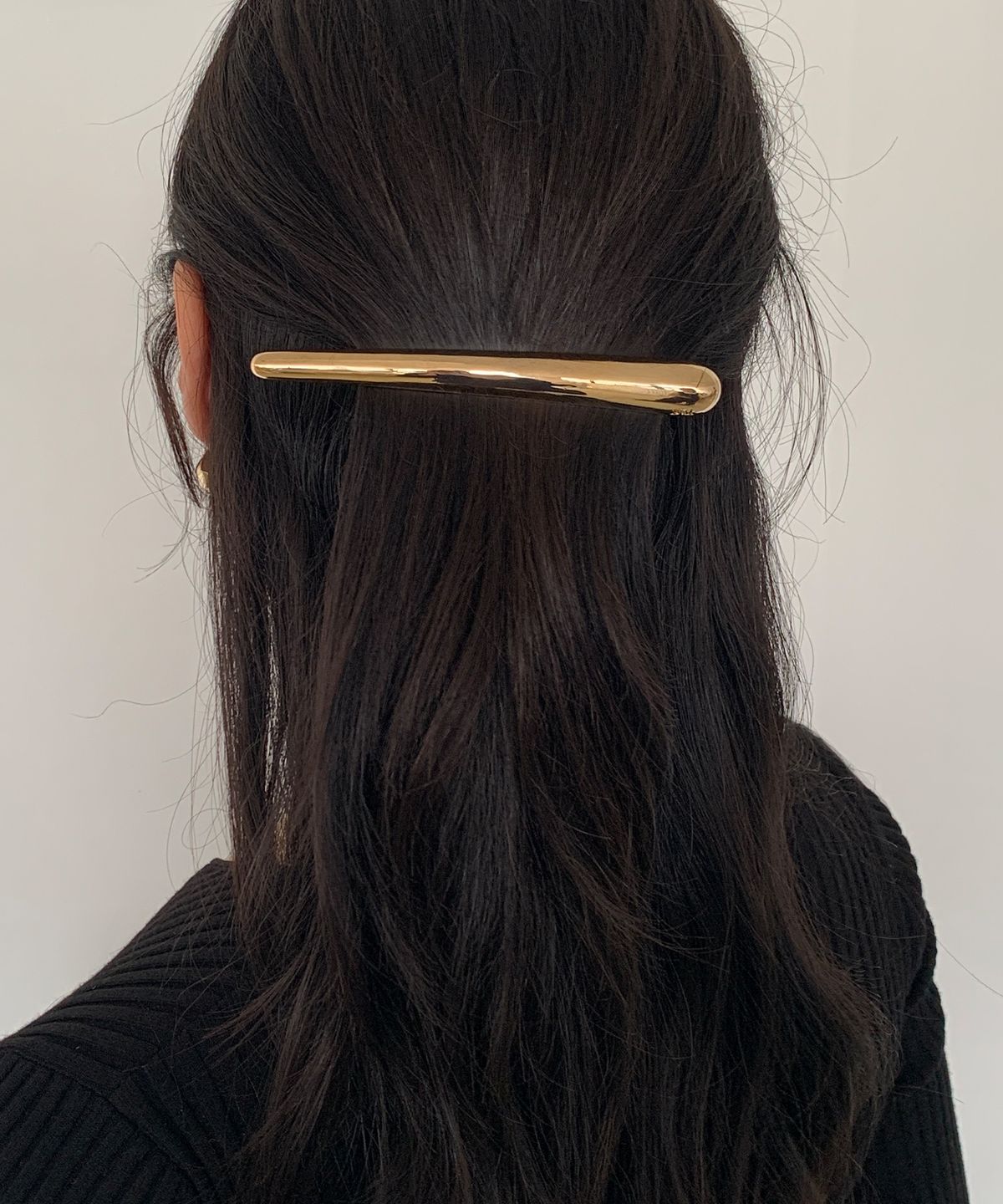 바이위켄드(BYWEEKEND) Dune metal hair pin_gold