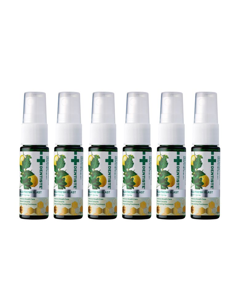 덴티스테 마일드후레쉬 마우스스프레이 15ml x 6개