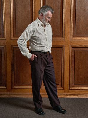 lot. 830 울 더블 플리츠 팬츠