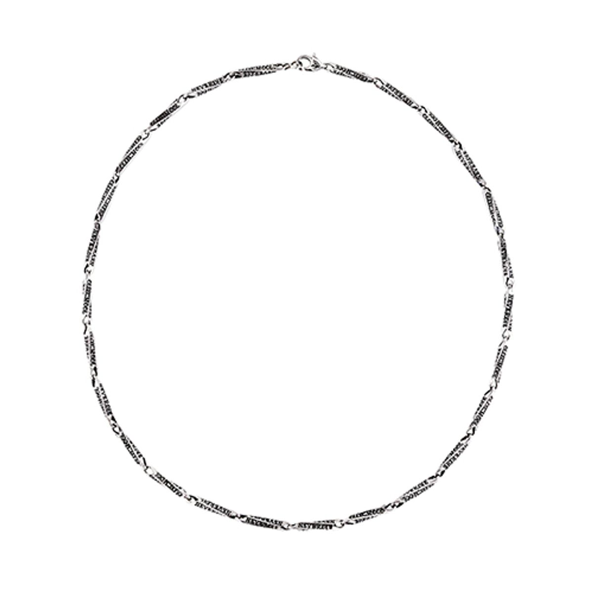 어나니머스아티즌(ANONYMOUS ARTISAN) Bamboo Lettering Chain Necklace