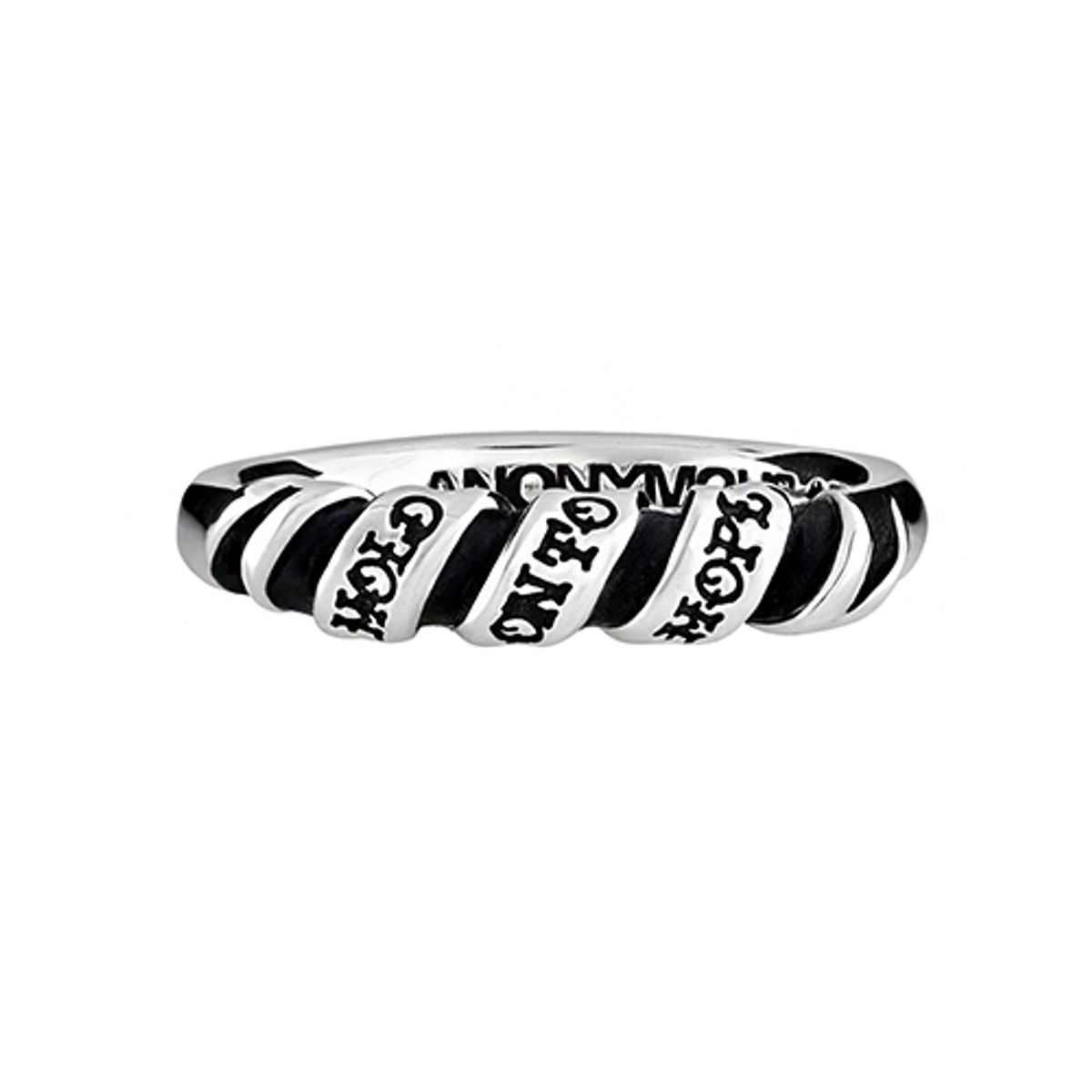 어나니머스아티즌(ANONYMOUS ARTISAN) Twist Lettering Ring