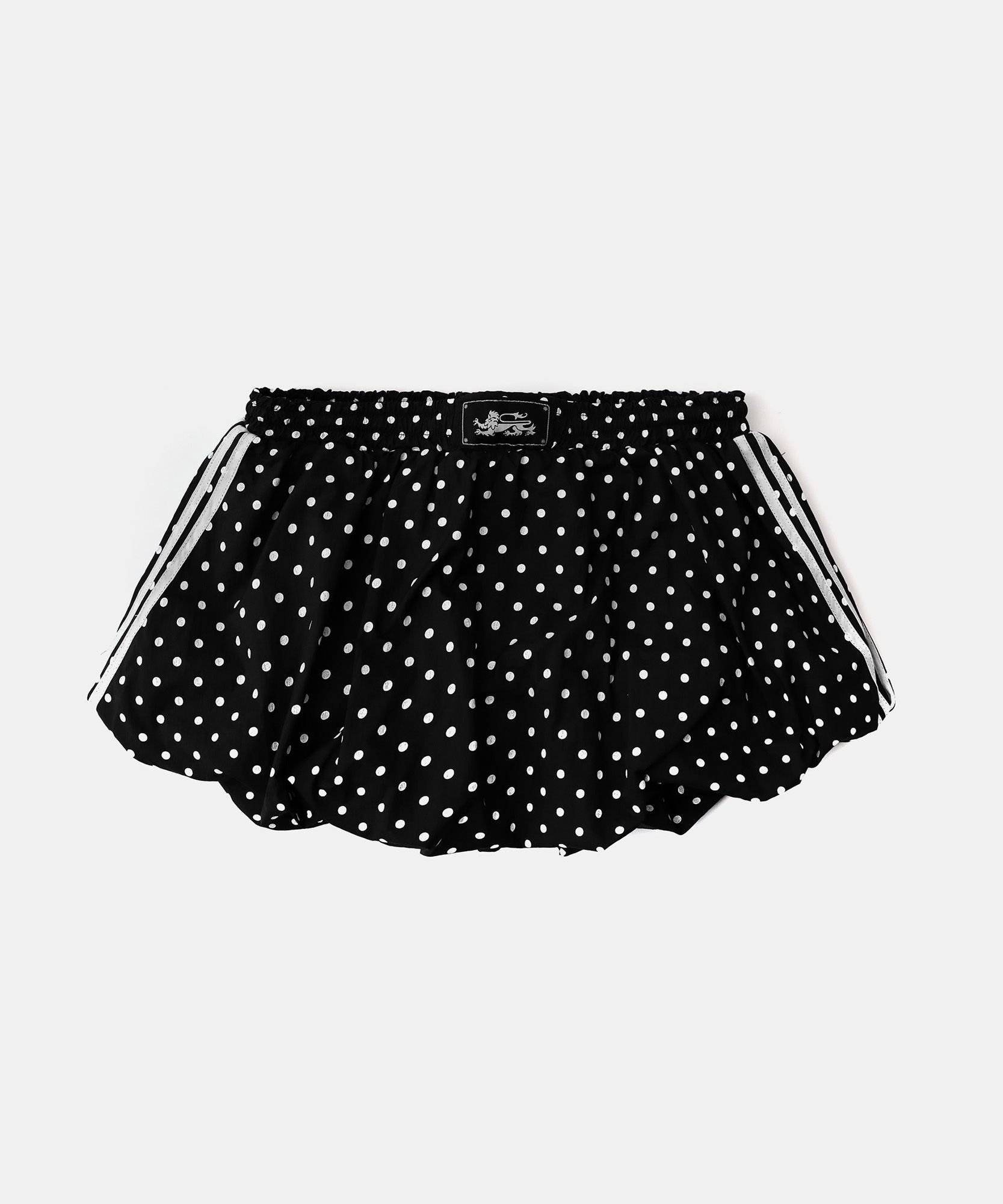 【BADBLOOD】Mystic Nylon Reflective Balloon Mini Skirt Badblood [7/17 Delivery] [w-skt25-008] Mystic Nylon