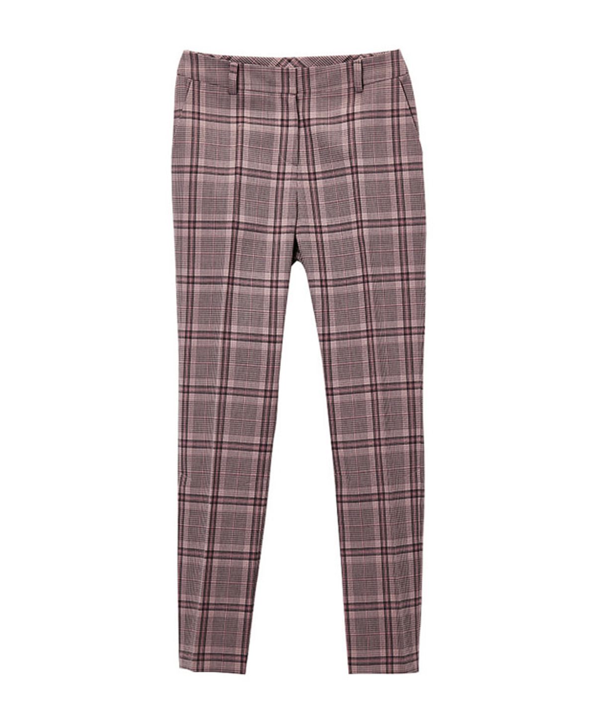 아바몰리(AVA MOLLI) Isabell check gabardine pants