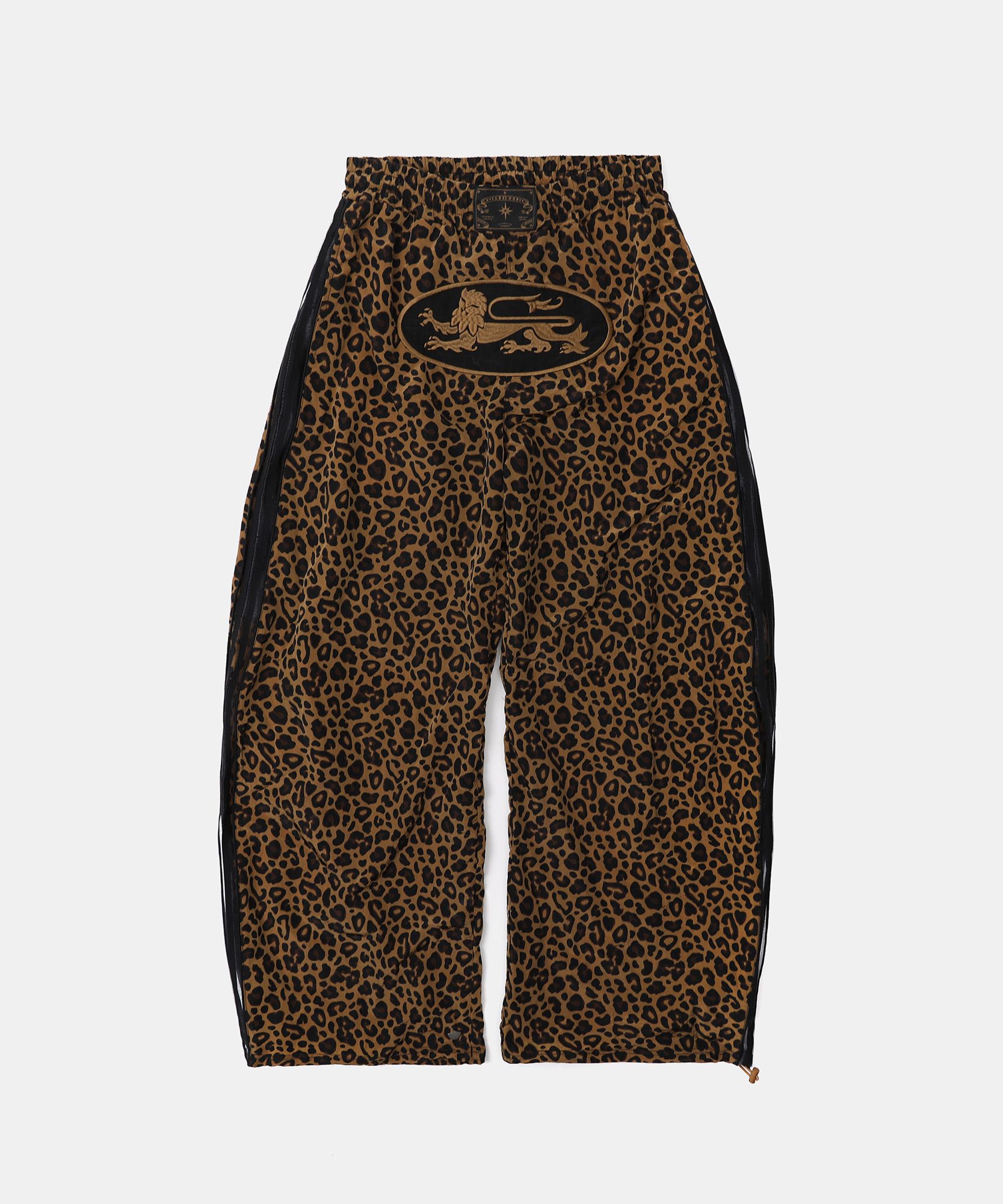 MUSINSA公式 | BADBLOOD Mystic Billy Nylon Jogger - Brown Leopard