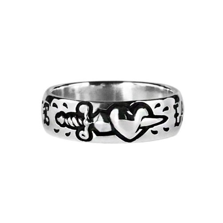 Dagger Heart Ring