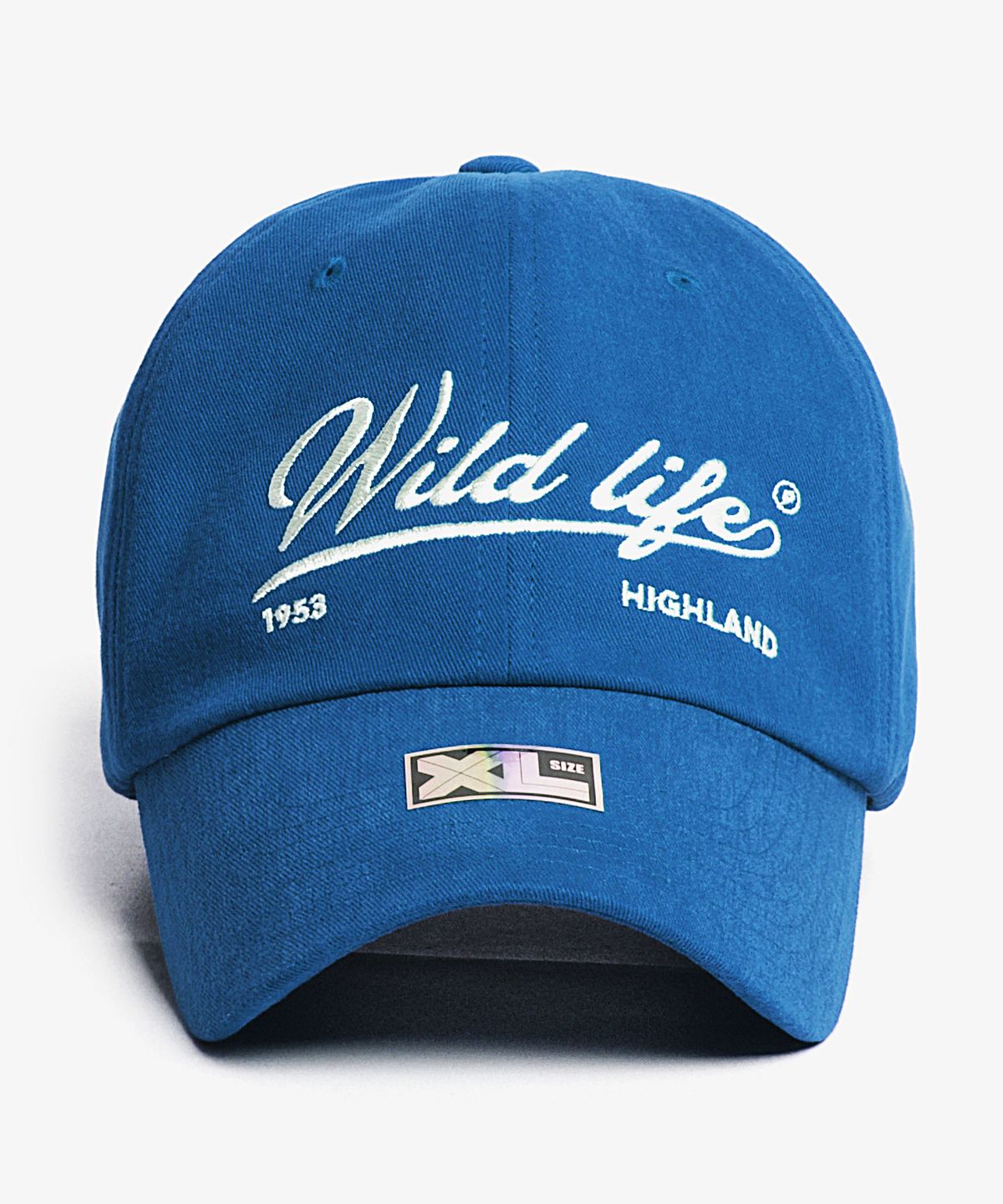 플래토(PLATEAU) 빅사이즈 볼캡 XL WILD LIFE CAP BLUE