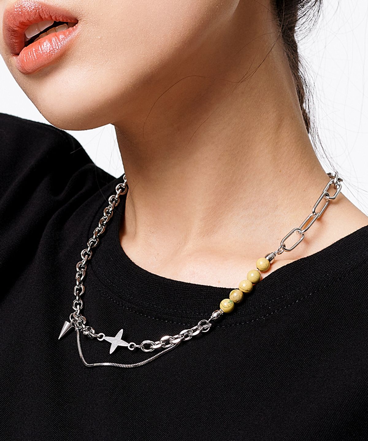 아티스트웨어(ARTISTWEAR) [ATW] 올리브클래시 네크리스
