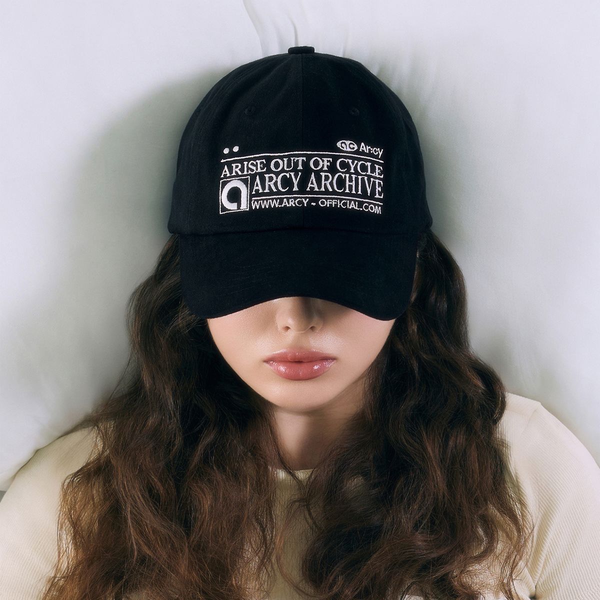 아르씨(ARCY) ARCHIVE BALL CAP [BLACK]