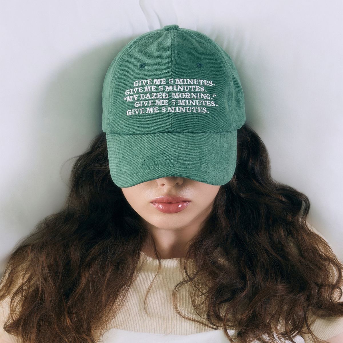 아르씨(ARCY) 5 MINUTES BALL CAP [GREEN]