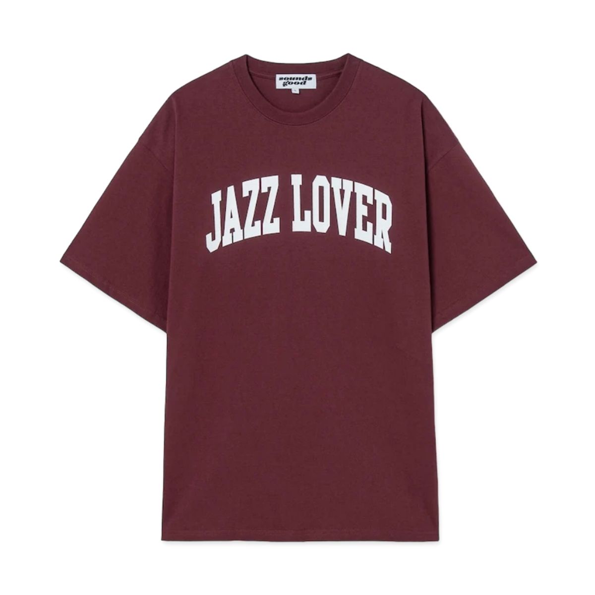 사운즈굿(SOUNDS GOOD) Jazz Lover Tee - Burgundy