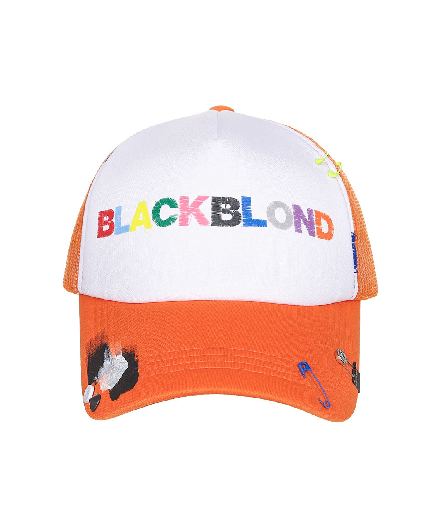 BLACKBLONDのBBD Uncover Colors Logo Trucker Mesh Cap 全4色 MUSINSA | BLACKBLOND Vivid Uncover Colors Logo Trucker Mesh