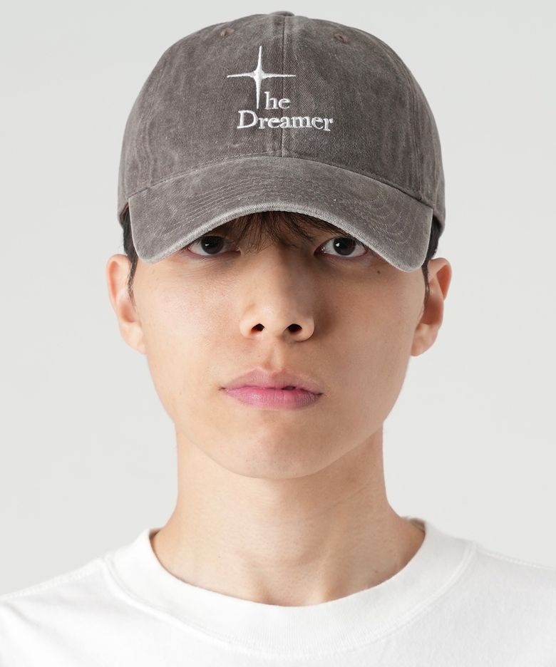 [국정 착용] Pigment Vintage Ball Cap - Brown