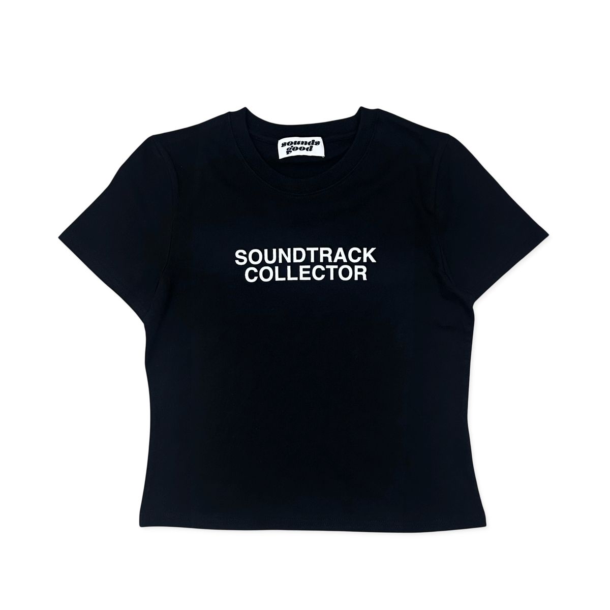 사운즈굿(SOUNDS GOOD) SOUNDTRACK COLLECTOR Tee (Women) - Black