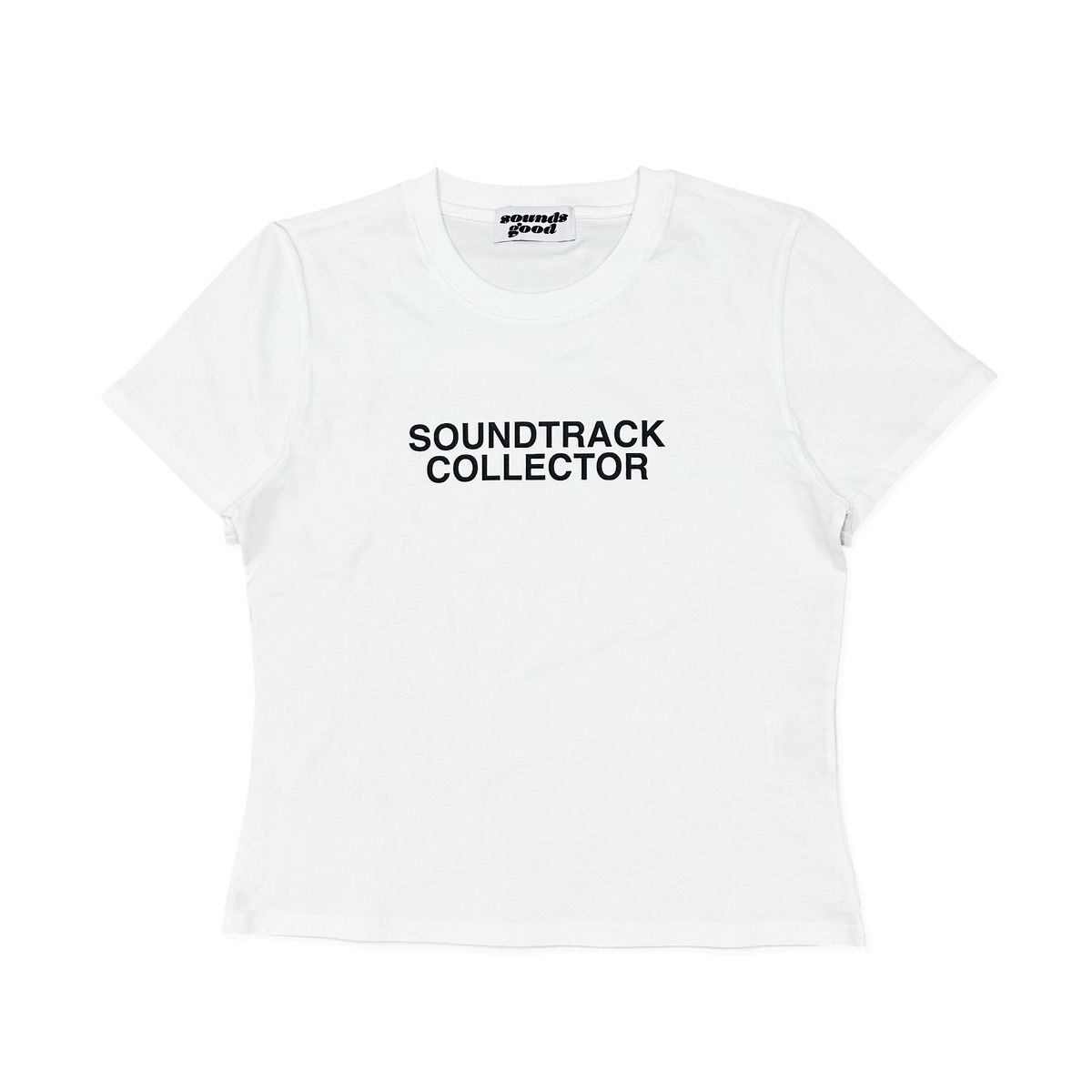 사운즈굿(SOUNDS GOOD) SOUNDTRACK COLLECTOR Tee (Women) - White