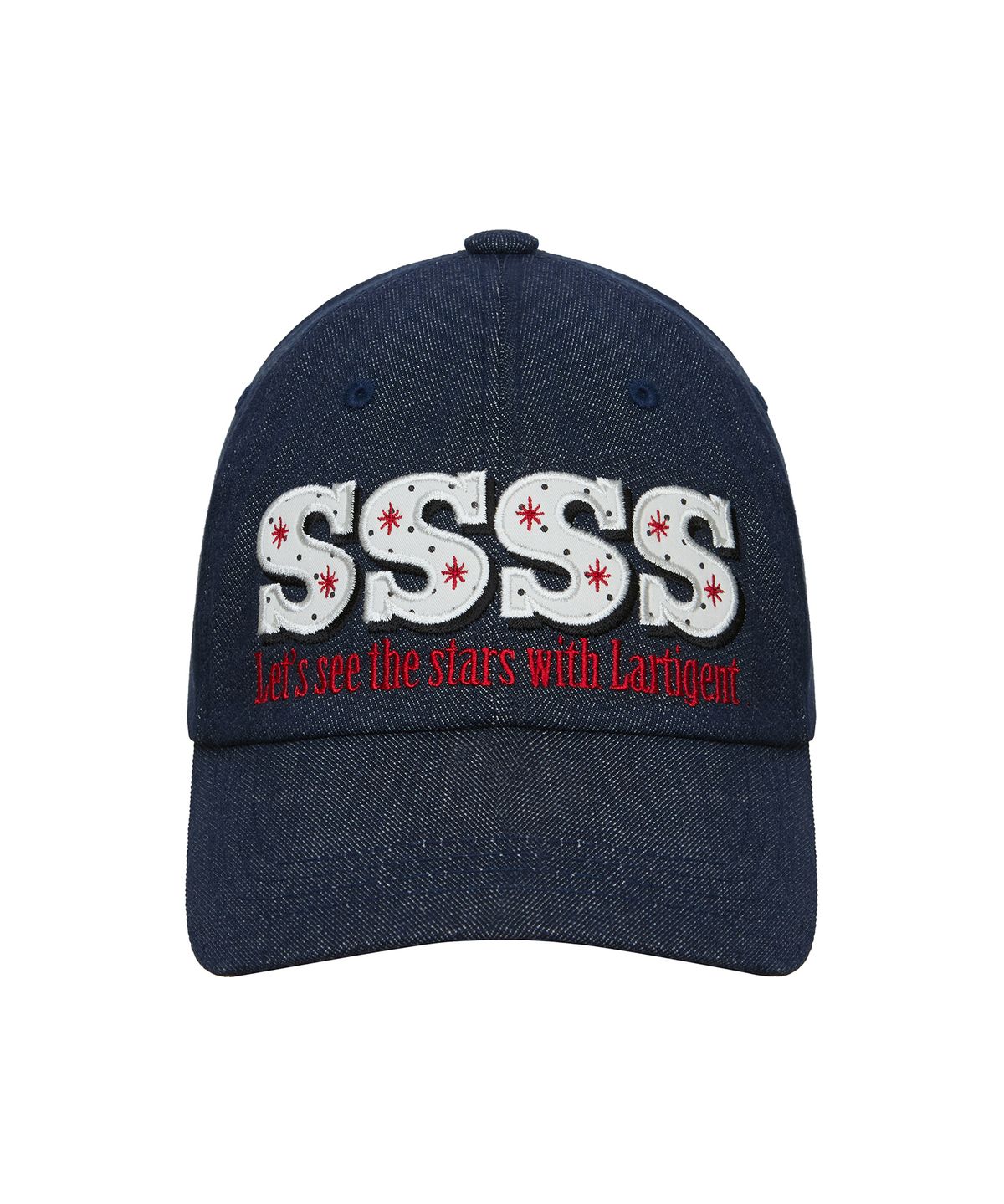 라티젠(LARTIGENT) L19 STAR PATCH BALL CAP(NAVY)