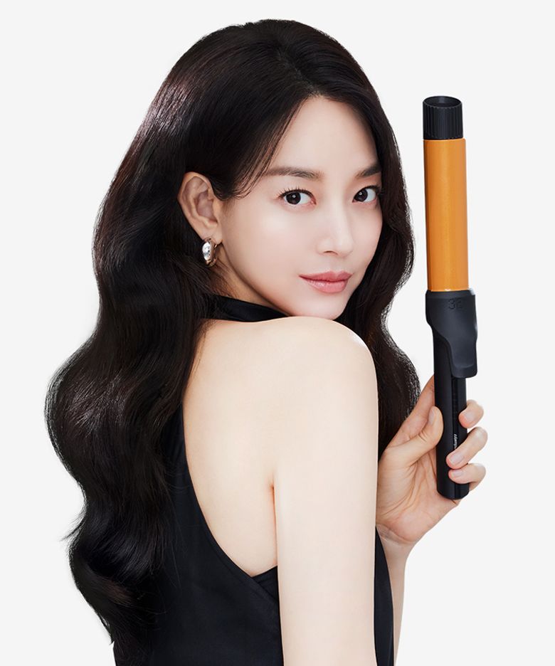 [GP628AM] 글램뮤즈 컬링 아이롱 32mm (오리지널블랙) 봉고데기 웨이브